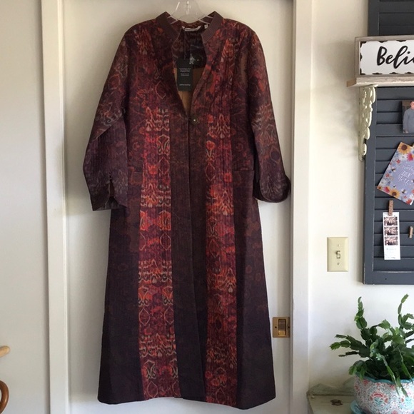 Soft Surroundings long jacket. - Picture 1 of 13